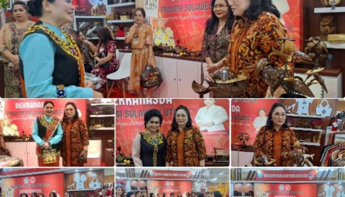 Dekranasda Sulut Meriahkan Pameran Kriyanusa 2024 di Jakarta