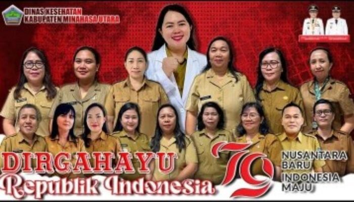 Momen HUT RI Ke 79, Dinkes Minut Ingatkan Pentingnya Pola Hidup Sehat