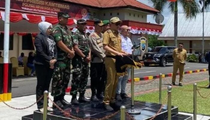 Polres Minut Gelar Pasukan Pilkada Aman Lancar dan Damai