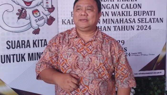 Belum ada Paslon Mendaftar di KPU Minsel Pada Hari Pertama Pendaftaran