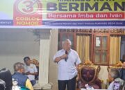 Komitmen Sejahterakan Masyarakat, Imba : Program Pro-Rakyat Manado BERIMAN “Nda Towo-towo”