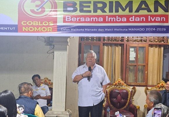 Komitmen Sejahterakan Masyarakat, Imba : Program Pro-Rakyat Manado BERIMAN “Nda Towo-towo”