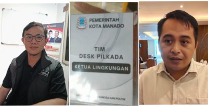 Ketua Lingkungan Tidak Boleh Masuk ke TPS, Ini Penegasan KPU dan Bawaslu Manado