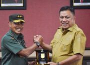 Kawal Stabilitas Keamanan, Pangdam Mayjen TNI Suhardi dan Gubernur Olly Bersinergi